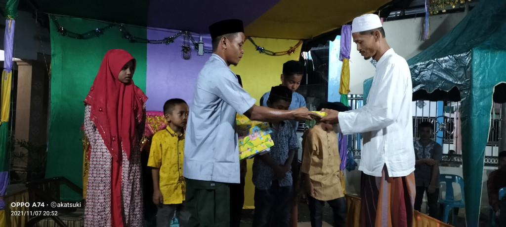 Kegiatan Maulid Nabi di Deah Ujong Baroh